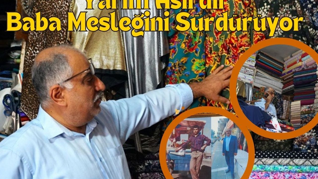 Yarım Asırdır Baba Mesleğini Sürdürüyor